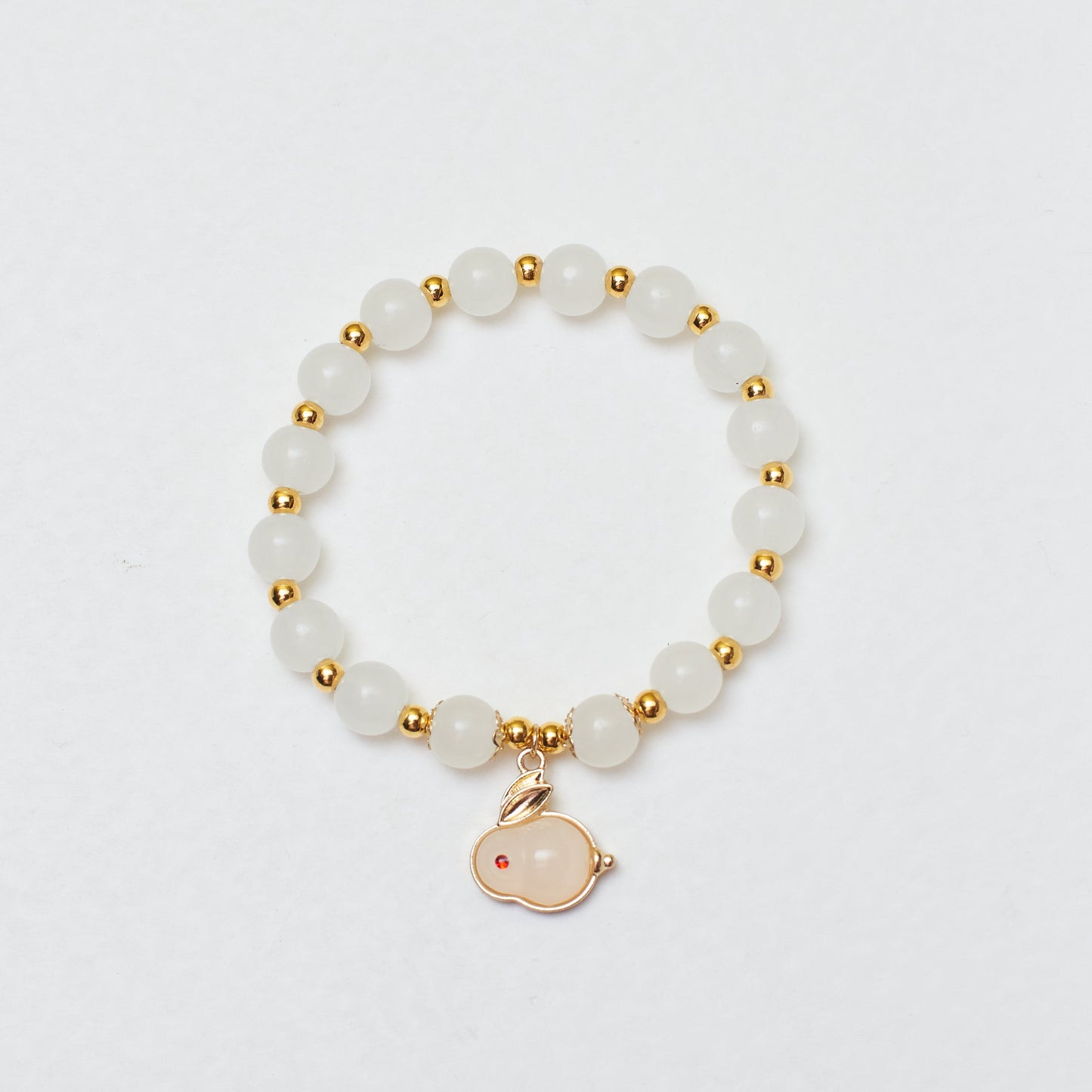 Bunny Luster Beaded Band Salty