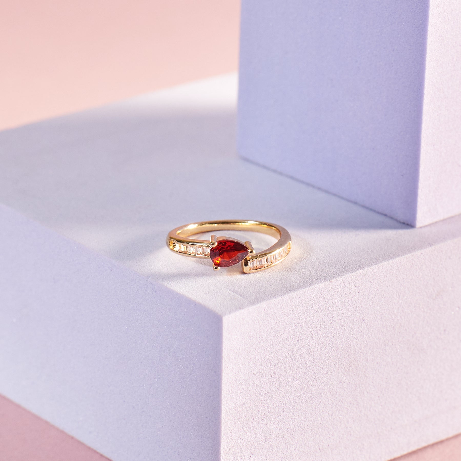 Burgundy Blaze Ring Salty