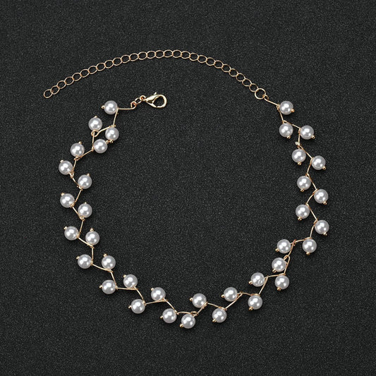 Charm Pearl Necklace