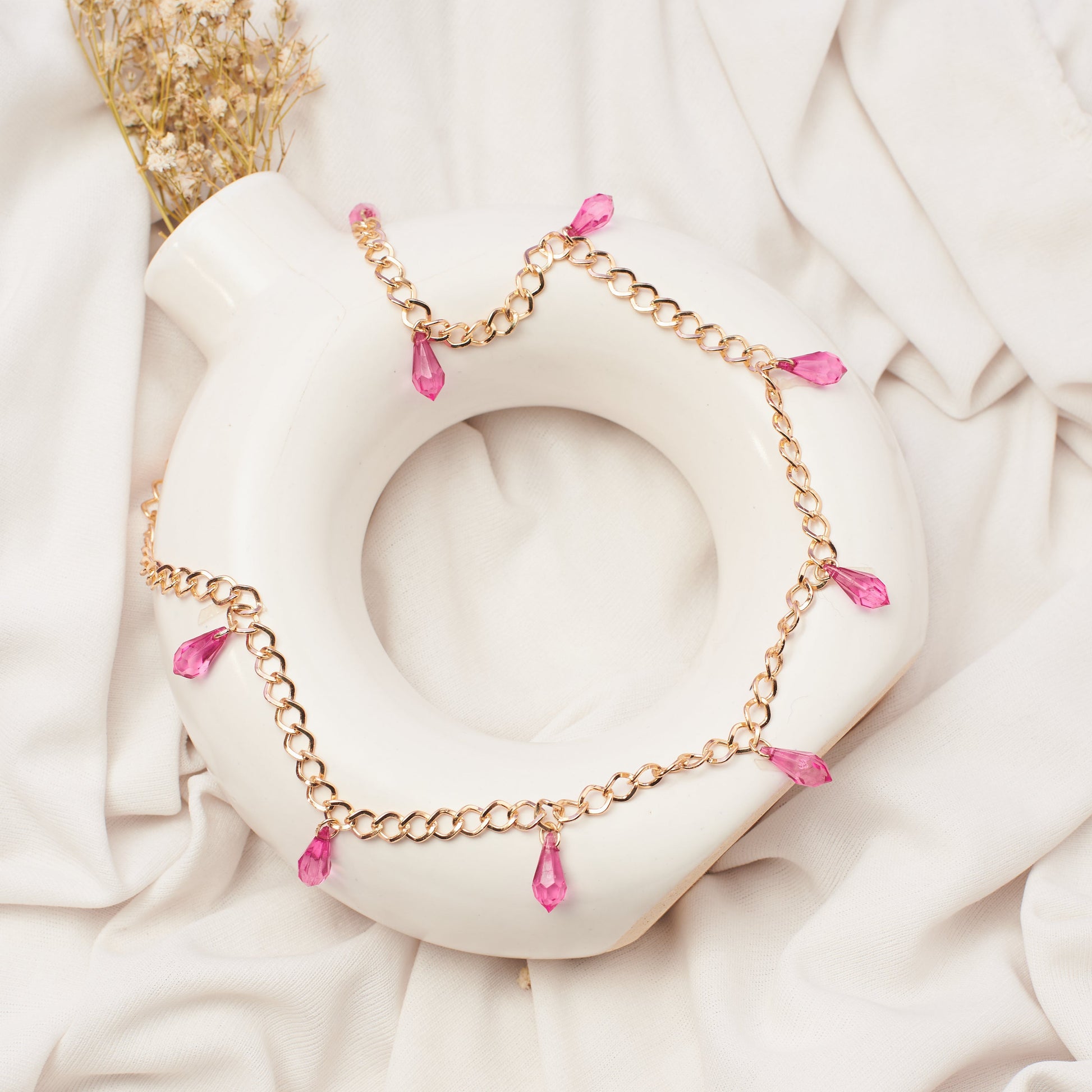 Chic Rose Tassel Chain Salty