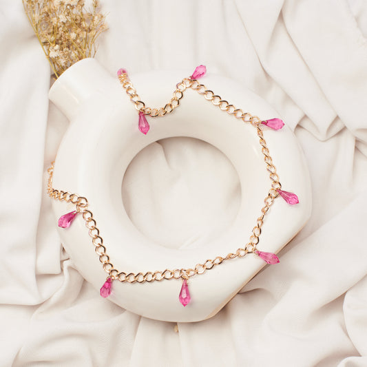 Chic Rose Tassel Chain Salty