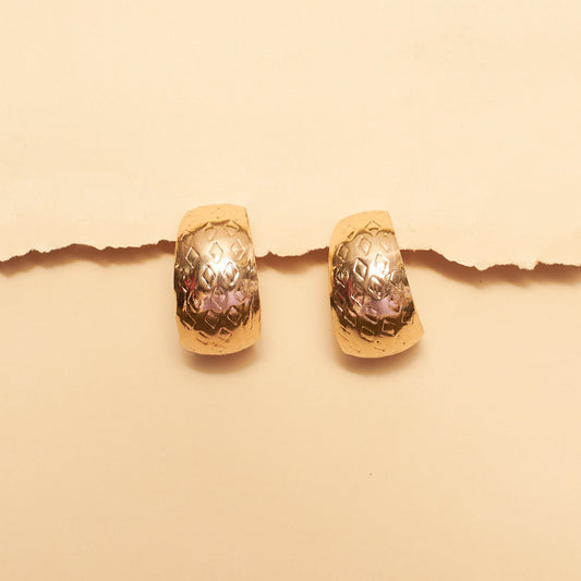 Classic Chunky Hoops - Golden Salty