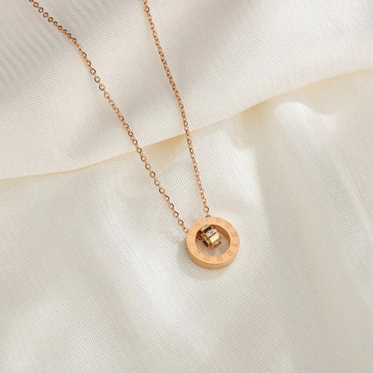 Coincentric Circles Necklace