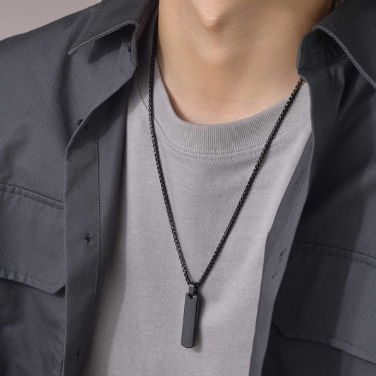 Contemporary Edge Chain - Black Salty Alpha