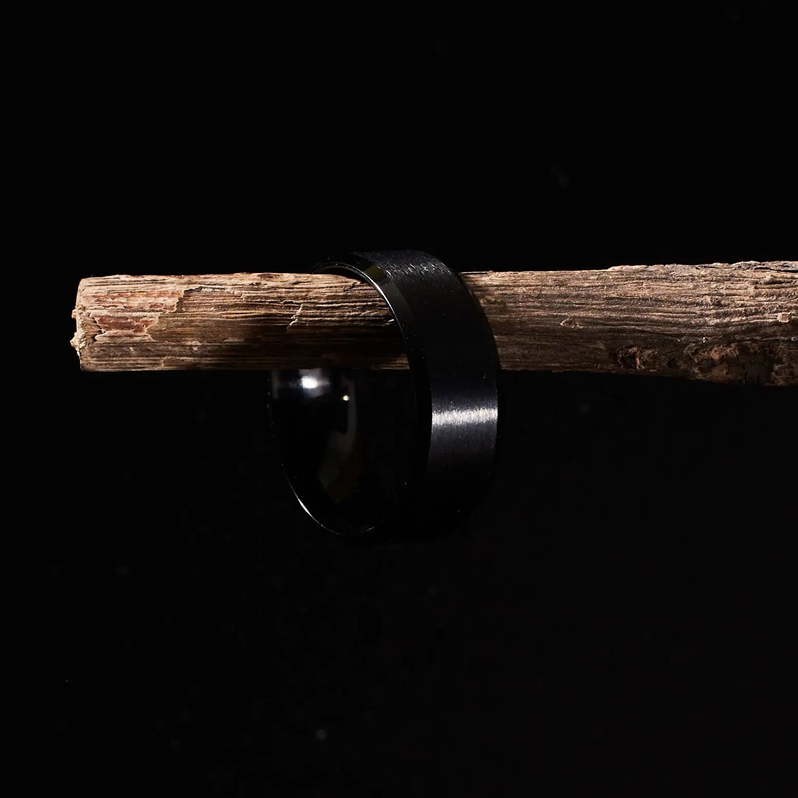 Cool Dude Plain Black Ring | Salty
