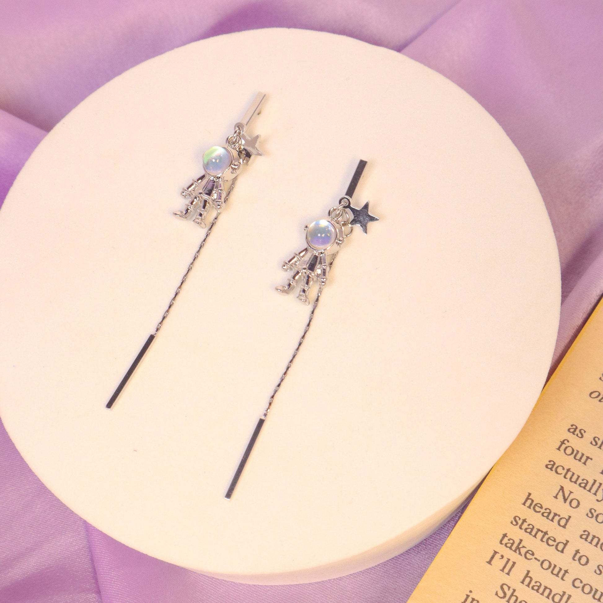 Cool Astronaut Earrings