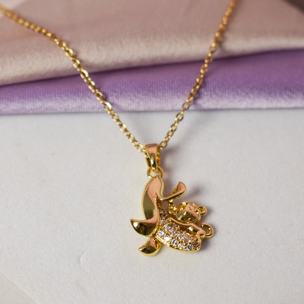 Copperhead Serpent Golden Necklace Salty