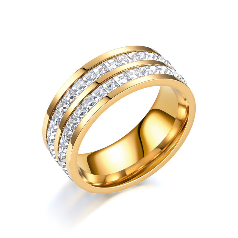 Euros Golden Diamond Ring | Salty