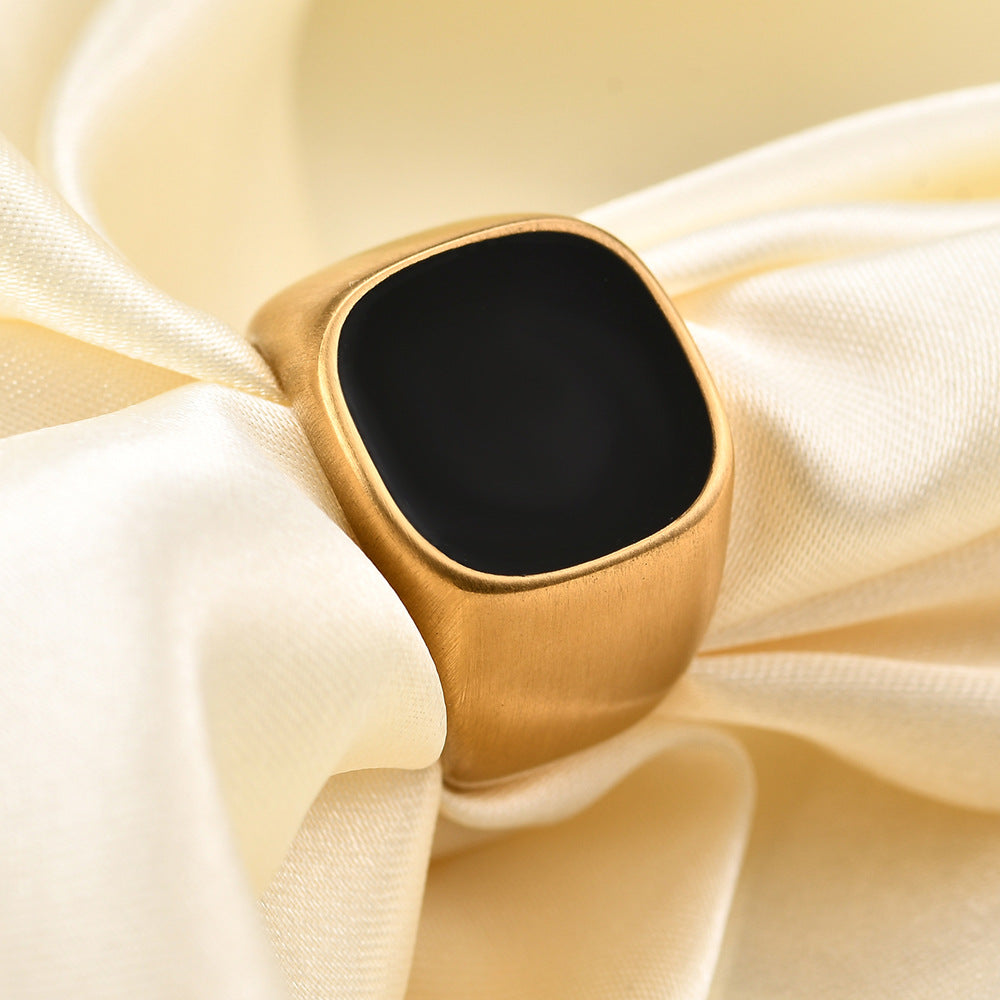 Scott Kay Golden Black Ring | Salty