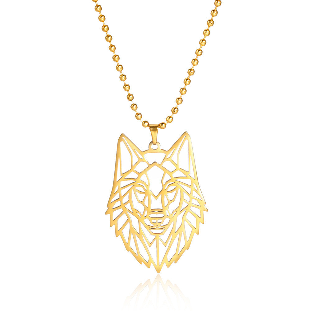 Wild Majesty Golden Necklace | Salty