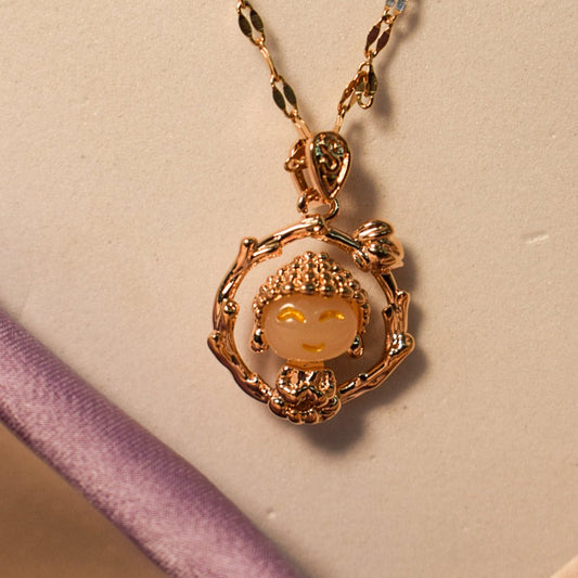 Gemfire Luster Rose Gold Necklace Salty
