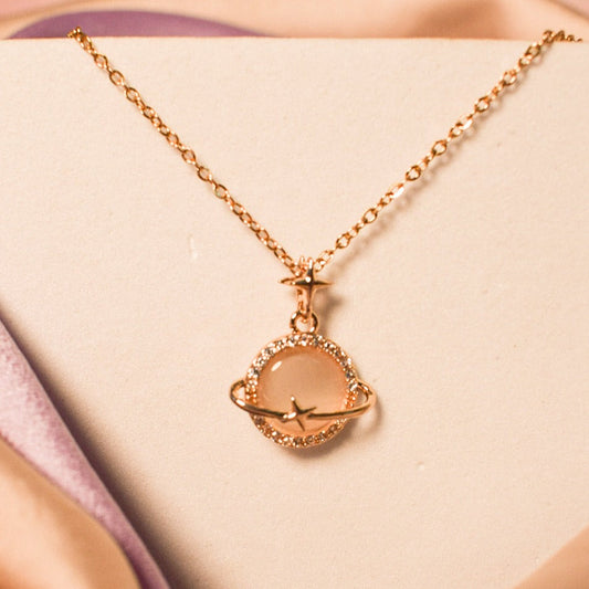 Enchanted Rose Gold Mystique Necklace Salty