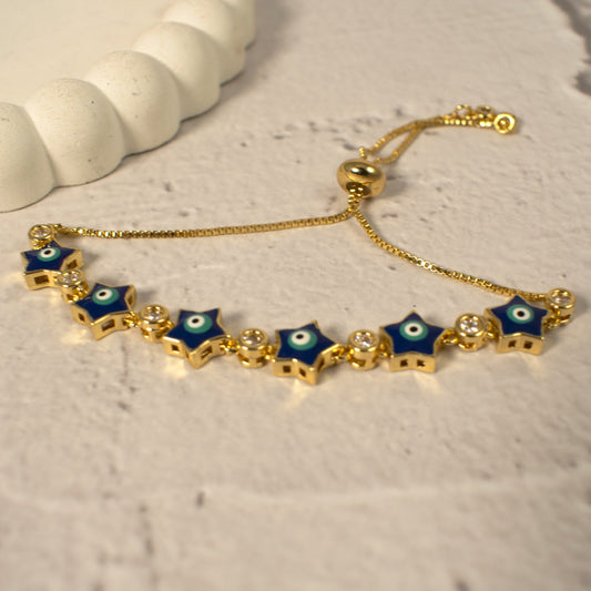 Stellar Evil Eye Bracelet Salty