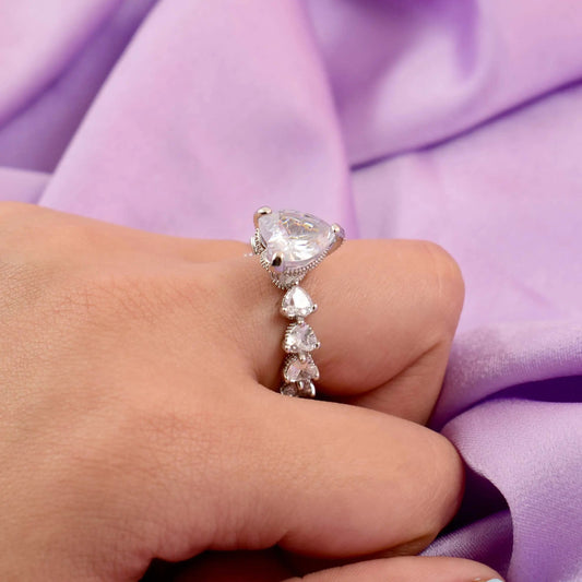 Paris Love Cocktail Ring