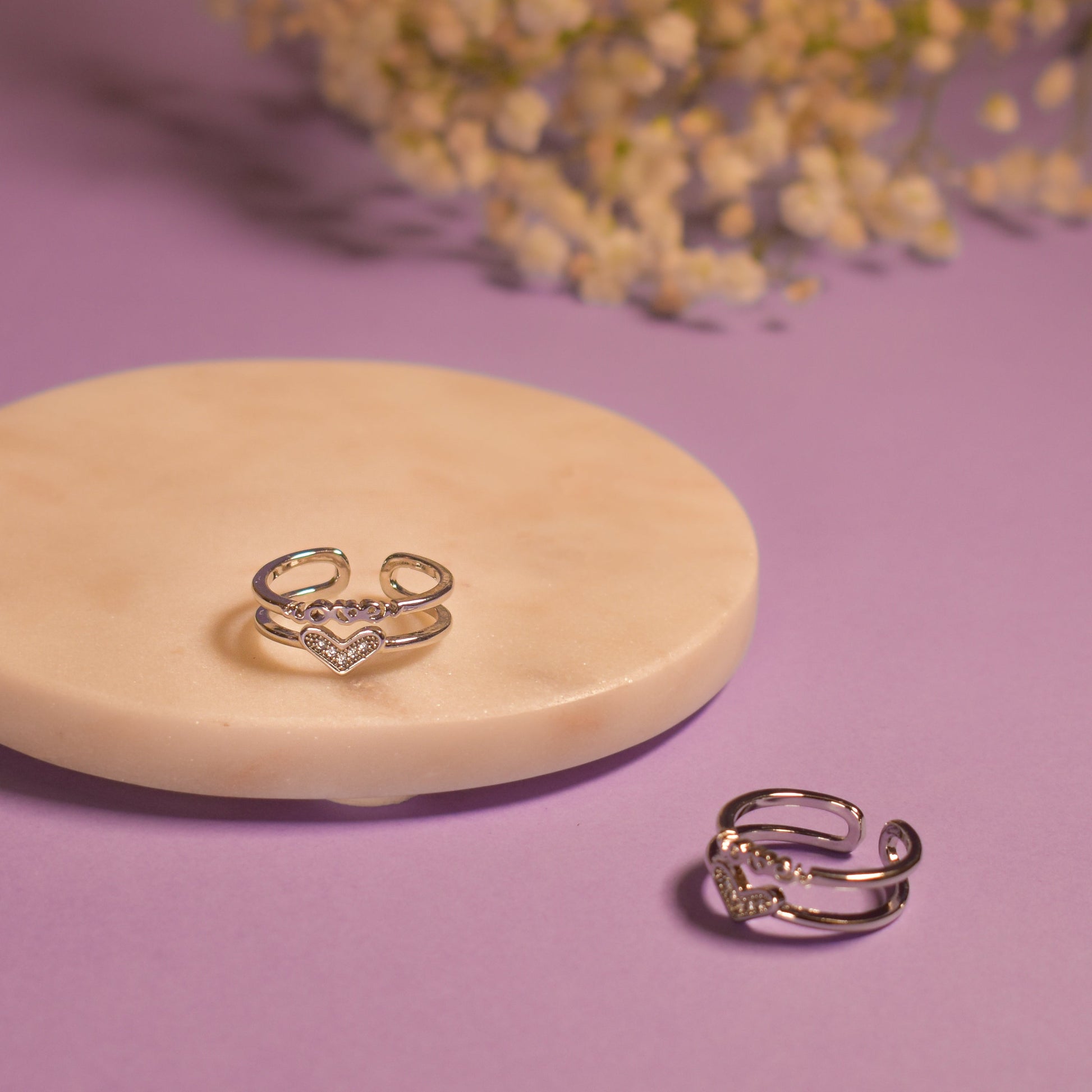 Soul Mate Ring - Silver Salty