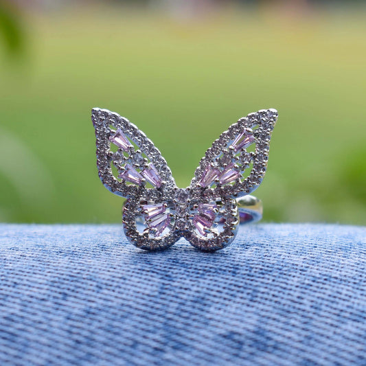 Butterfly Cocktail Ring