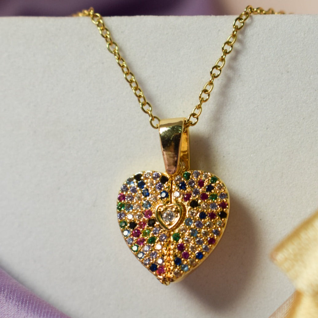 Dazzling Zirconia Brilliance Necklace Salty