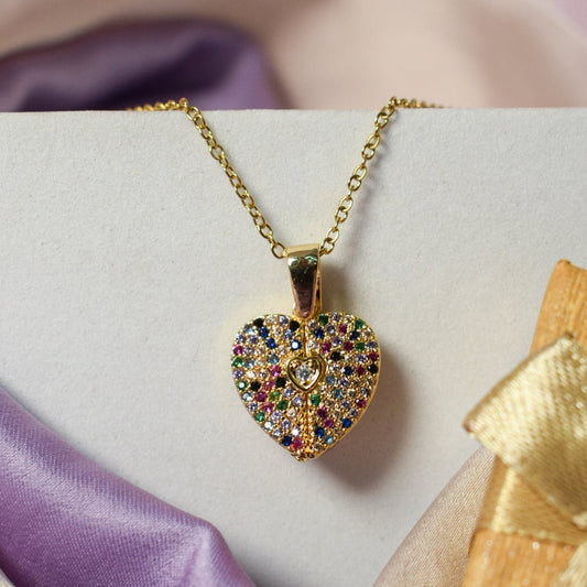 Dazzling Zirconia Brilliance Necklace Salty