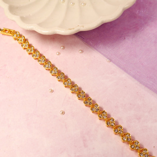 Diamond Enchantment Gold Bracelet Salty