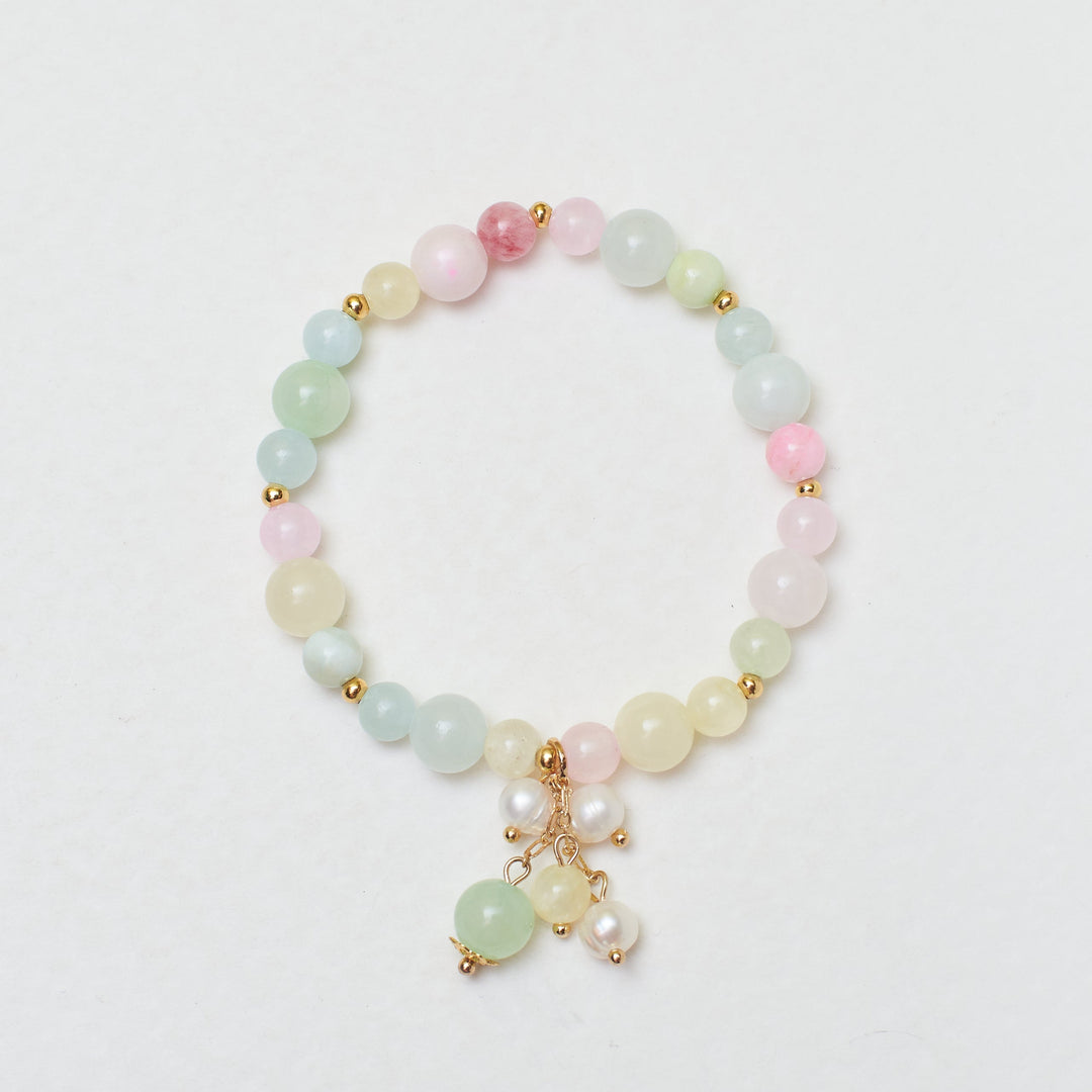 Dreamy Peach Natural Stone Band Salty