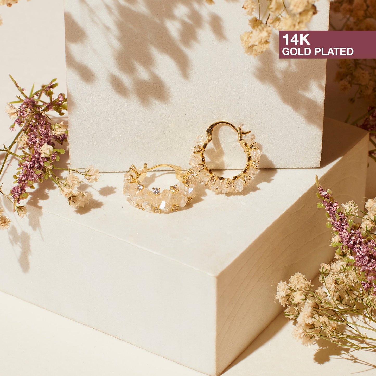 Imperial Elegance Hoops Salty