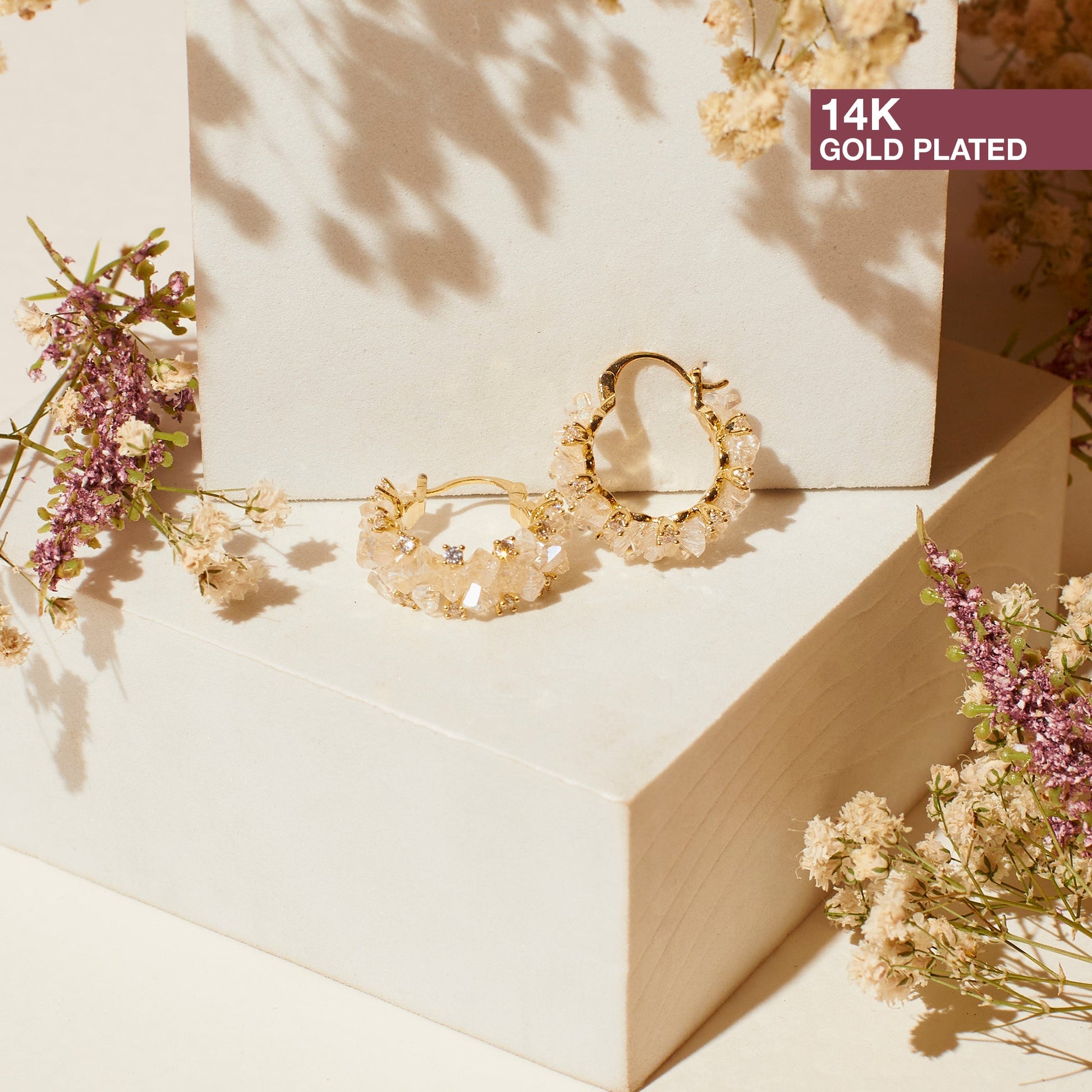 Imperial Elegance Hoops Salty