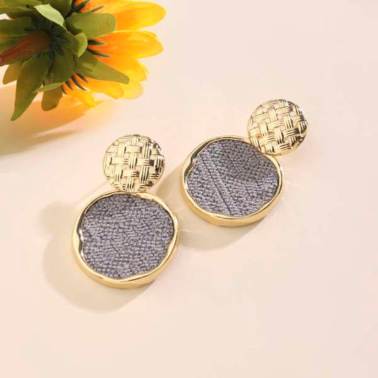 Lana Grey Gold Earring