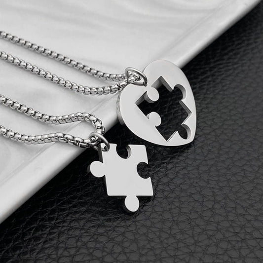 Enigmatic Connections Necklace for Couples (2 Necklaces) Salty