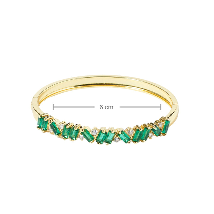 Eternal Green Sparkle Bangle Salty