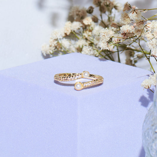 Eternal Pearl Ring Salty