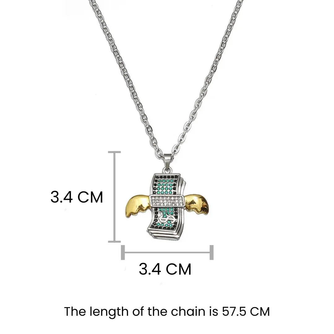Flying Dollar Chain - Gold | Salty