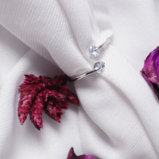 Frozen Marvel Ring - Silver