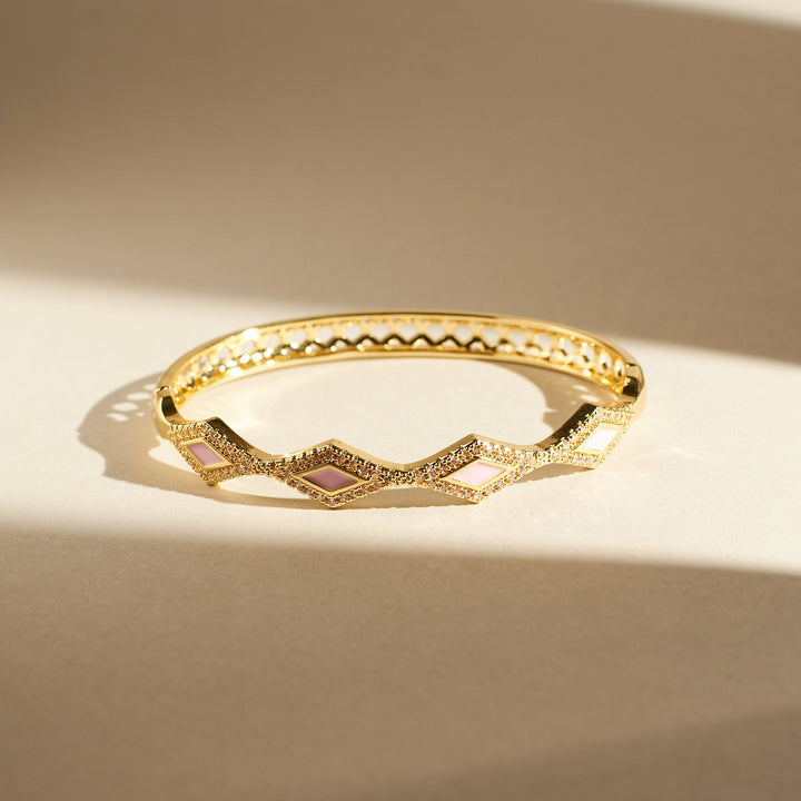 Glittering Diamond Bangle Salty