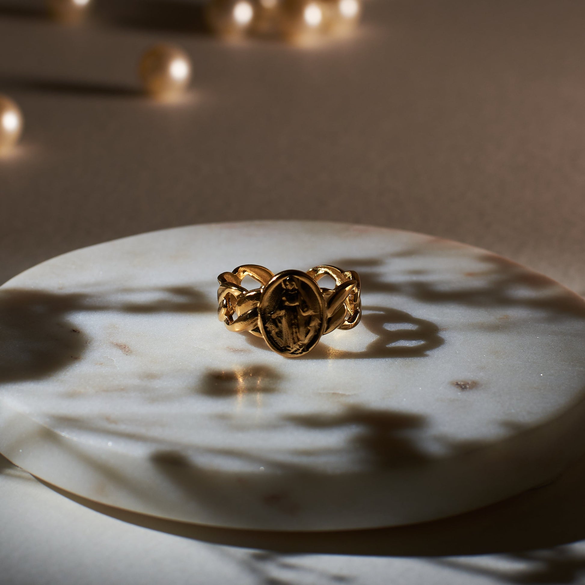 Golden  Colossus Ring Salty