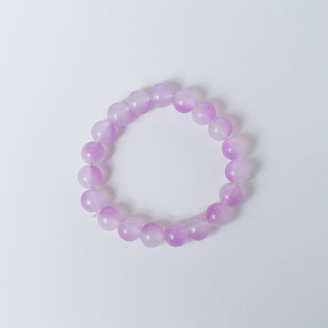 Gorgeous Violet Beaded Bracelet Salty