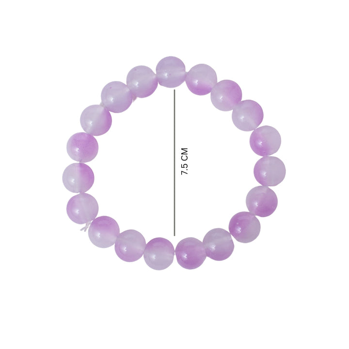 Gorgeous Violet Beaded Bracelet | Salty