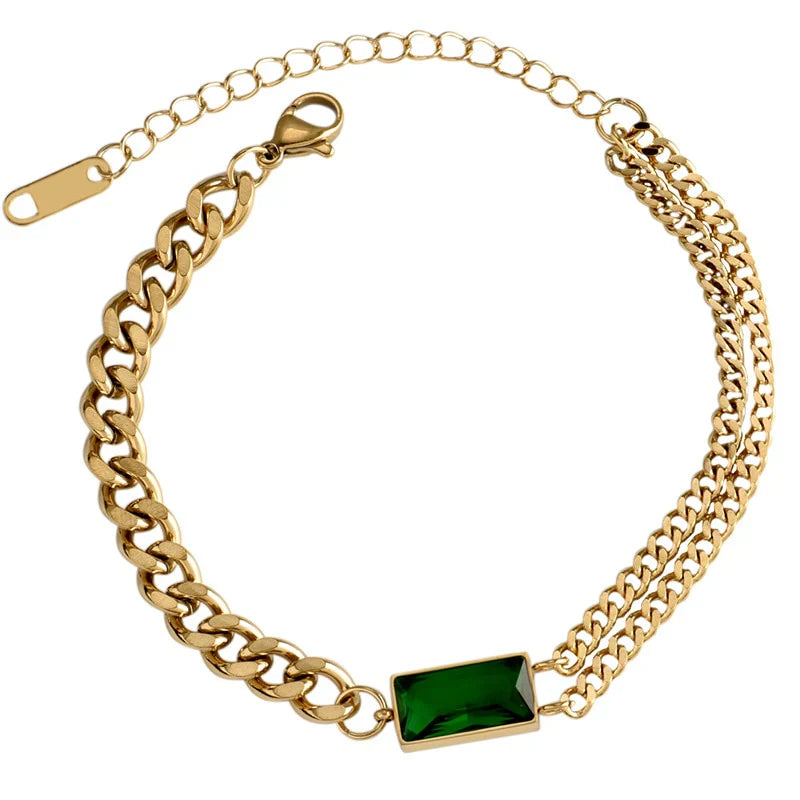 Serene Emerald Bracelet