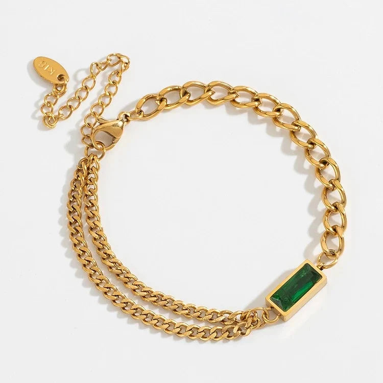 Serene Emerald Bracelet