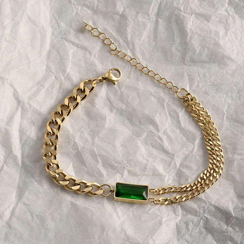 Serene Emerald Bracelet