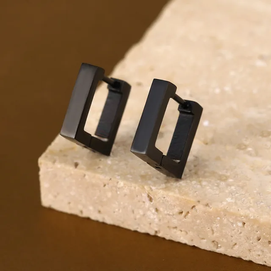 Hector Black Earrings Salty Alpha