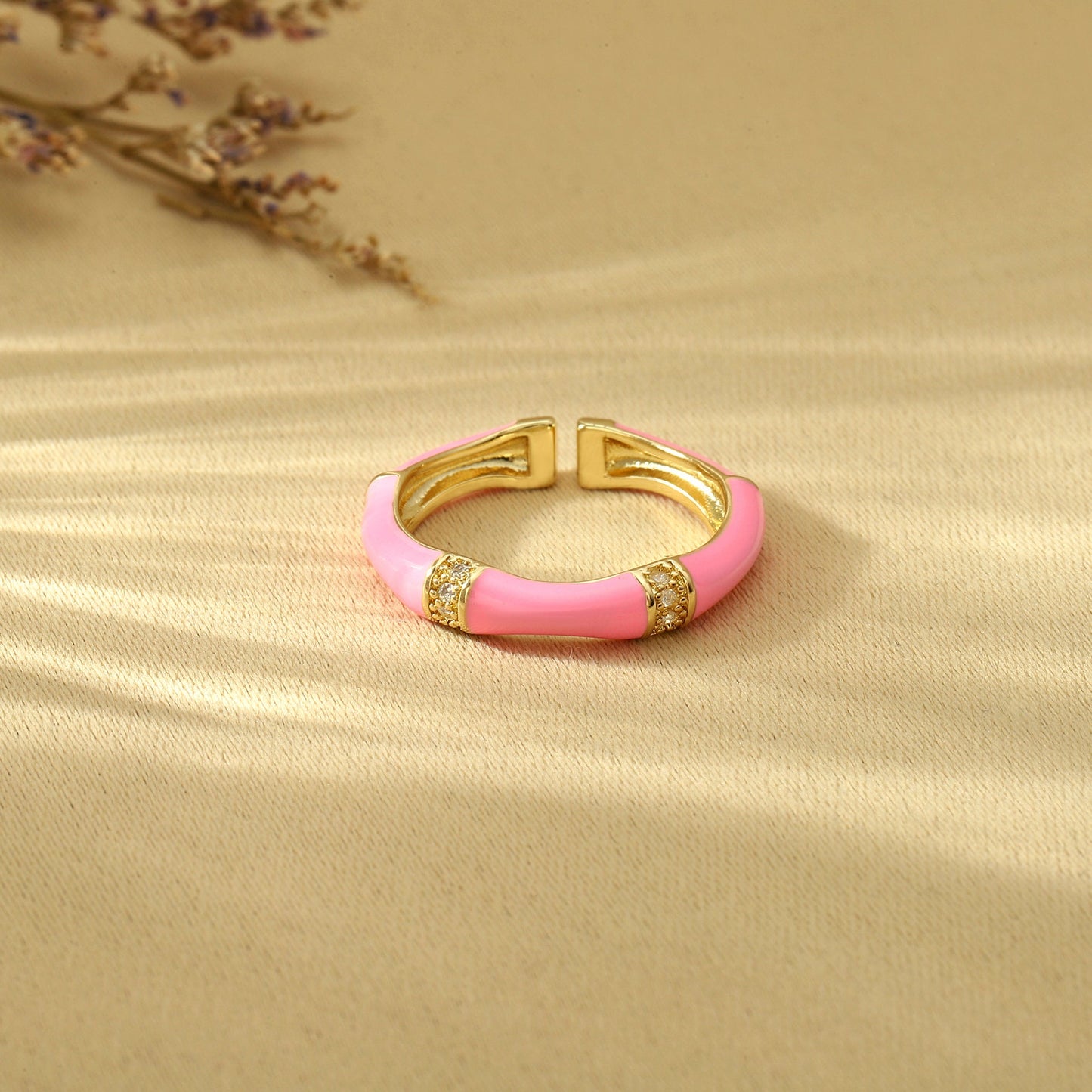 Honeyed Love Ring - Pink