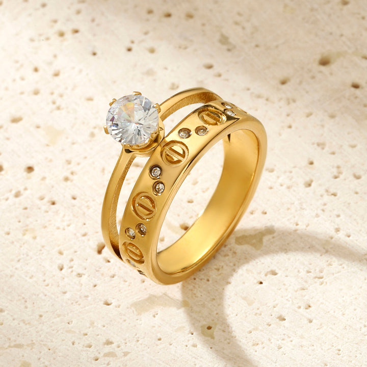 Aphelion Allure Gold Ring