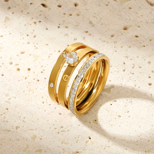 Elysian Echo Gold Ring