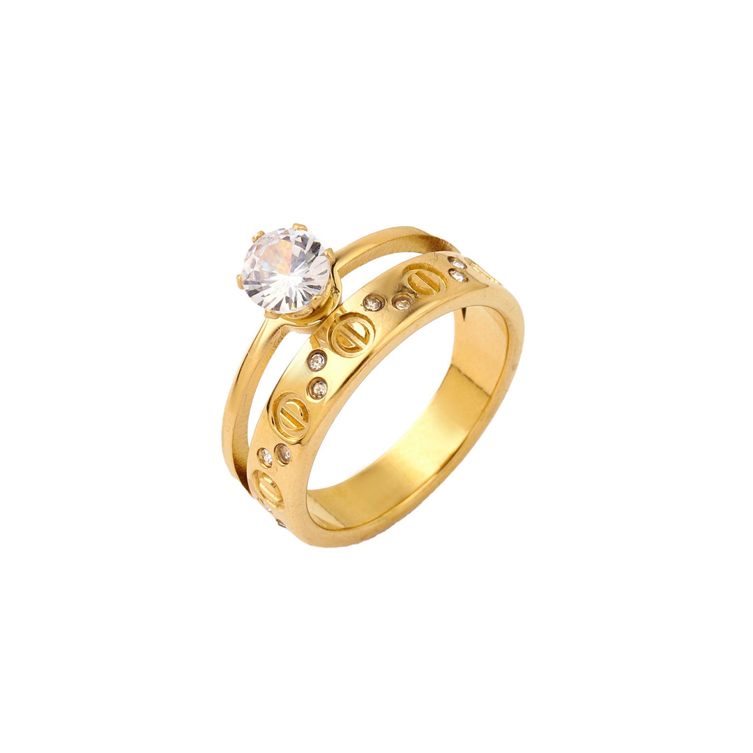 Aphelion Allure Gold Ring