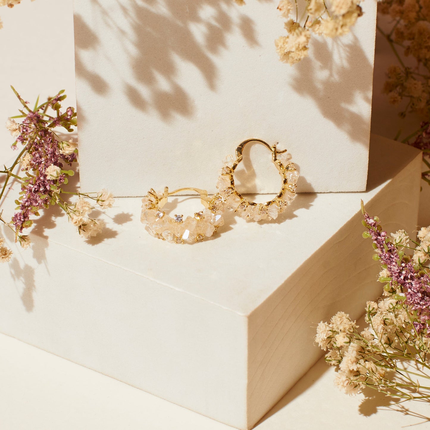 Imperial Elegance Hoops Salty