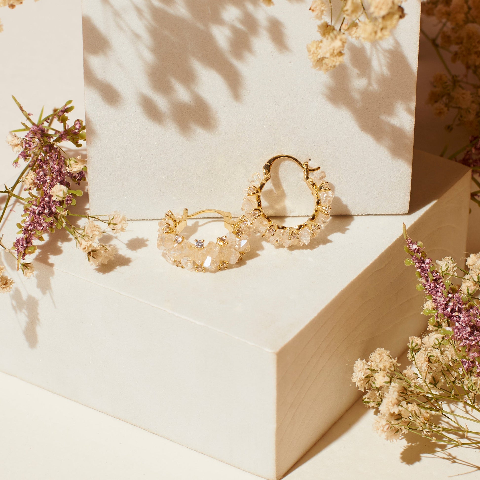 Imperial Elegance Hoops Salty