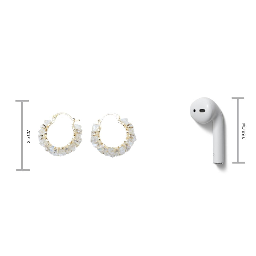 Imperial Elegance Hoops Salty