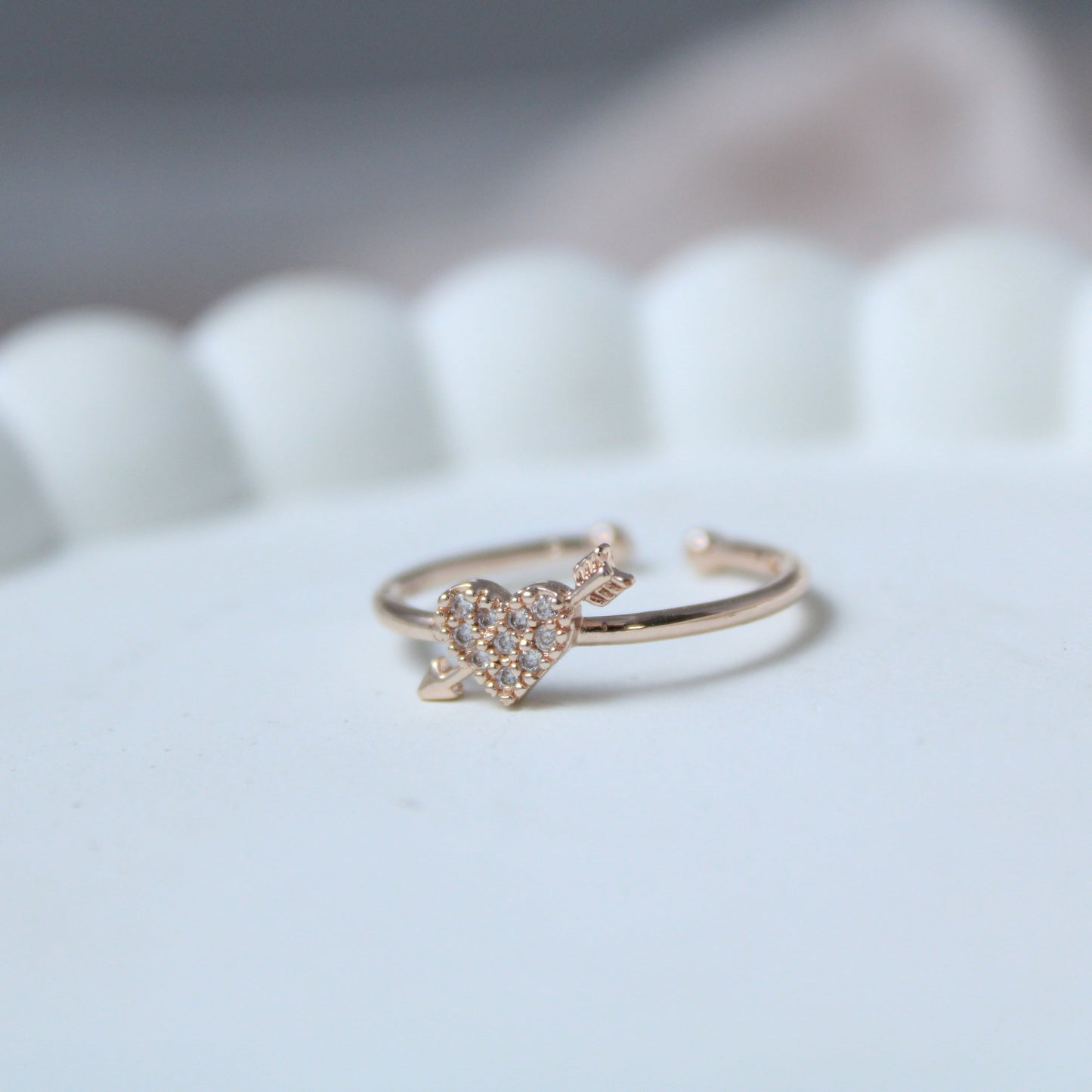 Infinity Bond Heart Ring Salty