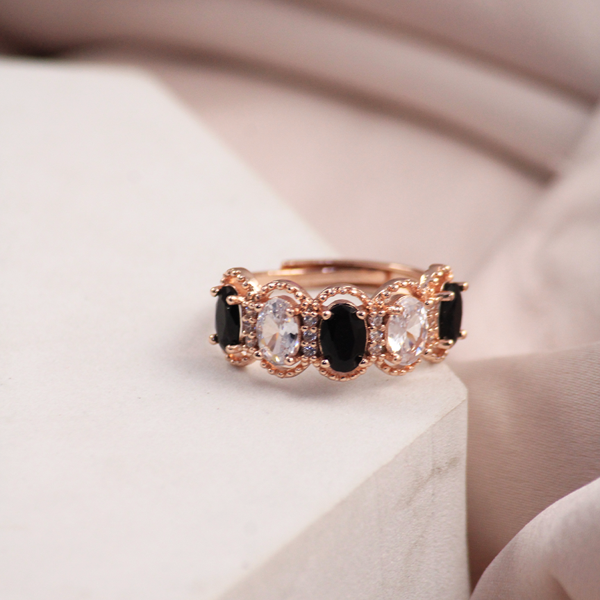 Inky Cocktail Ring