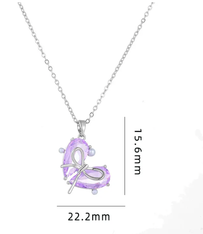 In love Magical Heart Necklace Salty
